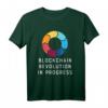 Blockchain Revolution in Progress - Kryptowährung T-Shirt für Crypto-Fans, Trendiges Geschenk für Geburtstage & Feiertage