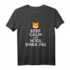 Behalten Sie Ruhe und HODL Shiba Inu Crypto Blockchain Humor T-Shirt – Für Krypto-Investoren, Shiba Inu Fans & Blockchain Enthusiasten