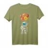 Bitcoin To The Moon Astronaut T-Shirt - Crypto & Blockchain Design für Investoren und Enthusiasten
