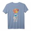 Bitcoin To The Moon Astronaut T-Shirt - Crypto & Blockchain Design für Investoren und Enthusiasten
