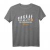 Bitcoin Evolution Of Money Cryptocurrency Blockchain Crypto T-Shirt – Trendiges Geschenk für Krypto-Trader, Bitcoin Miner & Blockchain Fans