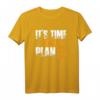 It's time for Plan B - Bitcoin Blockchain T-Shirt für Krypto-Fans, Hodler und Daytrader - Perfektes Geschenk für Weihnachten, Ostern, Vatertag & Geburtstag