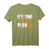It's time for Plan B - Bitcoin Blockchain T-Shirt für Krypto-Fans, Hodler und Daytrader - Perfektes Geschenk für Weihnachten, Ostern, Vatertag & Geburtstag