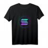 Solana Solana Solana SOL Münzlogo Blockchain T-Shirt für Herren & Damen – Perfekt als Geschenk für Kryptowährungs-Fans und Blockchain-Enthusiasten