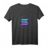 Solana Solana Solana SOL Münzlogo Blockchain T-Shirt für Herren & Damen – Perfekt als Geschenk für Kryptowährungs-Fans und Blockchain-Enthusiasten