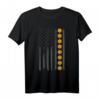 Bitcoin Dogecoin American Flag Cryptocurrency Coin T-Shirt für Männer & Frauen - Support für Blockchain & Krypto-Enthusiasten