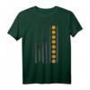 Bitcoin Dogecoin American Flag Cryptocurrency Coin T-Shirt für Männer & Frauen - Support für Blockchain & Krypto-Enthusiasten