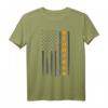 Bitcoin Dogecoin American Flag Cryptocurrency Coin T-Shirt für Männer & Frauen - Support für Blockchain & Krypto-Enthusiasten