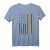 Bitcoin Dogecoin American Flag Cryptocurrency Coin T-Shirt für Männer & Frauen - Support für Blockchain & Krypto-Enthusiasten