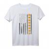 Bitcoin Dogecoin American Flag Cryptocurrency Coin T-Shirt für Männer & Frauen - Support für Blockchain & Krypto-Enthusiasten
