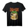 Dogecoin Rock To The Moon Cryptocurrency T-Shirt | Crypto Doge T-Shirt für Krypto-Fans
