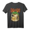 Dogecoin Rock To The Moon Cryptocurrency T-Shirt | Crypto Doge T-Shirt für Krypto-Fans