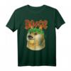 Dogecoin Rock To The Moon Cryptocurrency T-Shirt | Crypto Doge T-Shirt für Krypto-Fans