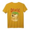Dogecoin Rock To The Moon Cryptocurrency T-Shirt | Crypto Doge T-Shirt für Krypto-Fans