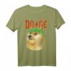 Dogecoin Rock To The Moon Cryptocurrency T-Shirt | Crypto Doge T-Shirt für Krypto-Fans