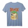Dogecoin Rock To The Moon Cryptocurrency T-Shirt | Crypto Doge T-Shirt für Krypto-Fans
