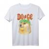 Dogecoin Rock To The Moon Cryptocurrency T-Shirt | Crypto Doge T-Shirt für Krypto-Fans