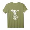 Stier Bitcoin Kryptowährung Blockchain Geschenk T-Shirt – Perfekt für Krypto-Fans, Familienmitglieder & Jubiläen