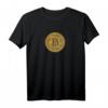 Bitcoin Münze BTC Crypto T-Shirt – Das perfekte Geschenk für Krypto Fans, Trader & Investoren, mit goldener Bitcoin-Münze