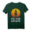 Bitcoin To The Moon BTC Rocket Crypto Currency Blockchain T-Shirt – Trendiges Design für Krypto-Investoren, Miner & Enthusiasten