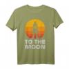 Bitcoin To The Moon BTC Rocket Crypto Currency Blockchain T-Shirt – Trendiges Design für Krypto-Investoren, Miner & Enthusiasten