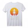 Bitcoin To The Moon BTC Rocket Crypto Currency Blockchain T-Shirt – Trendiges Design für Krypto-Investoren, Miner & Enthusiasten