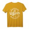Bitcoin Logo BTC Crypto Currency T-Shirt für Trader & Miner – Vintage Design für Krypto-Investoren & Blockchain Fans