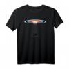 Lustiges Bogenschießen T-Shirt mit Ufo Zielscheibe - Recurve Bogen Grafik, perfektes Geschenk für Bogenschützen und Recurve-Bogen Fans