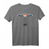 Lustiges Bogenschießen T-Shirt mit Ufo Zielscheibe - Recurve Bogen Grafik, perfektes Geschenk für Bogenschützen und Recurve-Bogen Fans