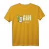 Blutgruppe GIN Tonic T-Shirt – Lustiges Party Geschenk für Gin- und Cocktail-Liebhaber, ideal für Bar, Disco & Strandpartys