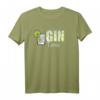 Blutgruppe GIN Tonic T-Shirt – Lustiges Party Geschenk für Gin- und Cocktail-Liebhaber, ideal für Bar, Disco & Strandpartys