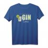Blutgruppe GIN Tonic T-Shirt – Lustiges Party Geschenk für Gin- und Cocktail-Liebhaber, ideal für Bar, Disco & Strandpartys