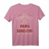 Geschenk für Papa - Ich habe zwei Titel Papa und Bonus Papa T-Shirt mit lustigem Spruch für Vatertag, Geburtstag & Weihnachten