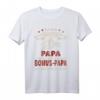 Geschenk für Papa - Ich habe zwei Titel Papa und Bonus Papa T-Shirt mit lustigem Spruch für Vatertag, Geburtstag & Weihnachten