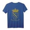 Bosnien Wappen T-Shirt - Stolz auf Heimat und Fußballfans Geschenk für Bosnien-Liebhaber