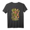 HapOwl T-Shirt mit Botanischer Kannenpflanze - Tropische Nepenthes Alata Geschenk für Pflanzenliebhaber