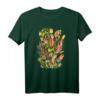 HapOwl T-Shirt mit Botanischer Kannenpflanze - Tropische Nepenthes Alata Geschenk für Pflanzenliebhaber