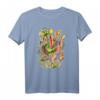HapOwl T-Shirt mit Botanischer Kannenpflanze - Tropische Nepenthes Alata Geschenk für Pflanzenliebhaber
