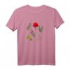 Damen Herbology T-Shirt - Art of Herbs mit Thymian, Rosmarin, Basilikum & Kamille, klassisch geschnitten
