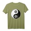 Yin Yang - Botanische Blume - Buddhistische Zhen Spirituelles T-Shirt für Frauen, Männer und Kinder – Perfektes Geschenk für Spirituelle und Yoga-Enthusiasten