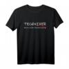 Staatlich geprüfter Techniker - Nie wieder Abendschule T-Shirt - Perfektes Geschenk für Techniker zum Abschluss, Weihnachten, Ostern & Geburtstag