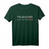 Staatlich geprüfter Techniker - Nie wieder Abendschule T-Shirt - Perfektes Geschenk für Techniker zum Abschluss, Weihnachten, Ostern & Geburtstag