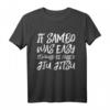 If Sambo Was Easy It Would Be Called Jiu Jitsu T-Shirt - Lustiges Kampfsport Geschenk für Sambo- und Jiu Jitsu-Fans