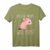 Vegan T-Shirt - Lustiges Tierliebe Shirt für Vegetarier und Veganer, Geschenkidee für Tierfreunde & Tierschutz