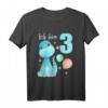 Kinder 3 Jahre alt Ich bin 3 Dino Dinosaurier T-Rex T-Shirt – Perfektes Geburtstagsoutfit für Jungen und Mädchen zum 3. Geburtstag