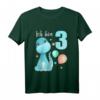 Kinder 3 Jahre alt Ich bin 3 Dino Dinosaurier T-Rex T-Shirt – Perfektes Geburtstagsoutfit für Jungen und Mädchen zum 3. Geburtstag