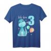 Kinder 3 Jahre alt Ich bin 3 Dino Dinosaurier T-Rex T-Shirt – Perfektes Geburtstagsoutfit für Jungen und Mädchen zum 3. Geburtstag