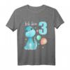 Kinder 3 Jahre alt Ich bin 3 Dino Dinosaurier T-Rex T-Shirt – Perfektes Geburtstagsoutfit für Jungen und Mädchen zum 3. Geburtstag