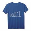 Windmühle T-Shirt: Wind Turbine Evolution & Wind Power - Umweltfreundliches Geschenk für Windenergie & Nachhaltigkeitsfans