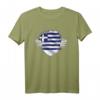Super Greek Heritage T-Shirt mit Griechenland-Flagge – Stolzes Geschenk für Griechenland-Liebhaber, Einwanderer & Touristen